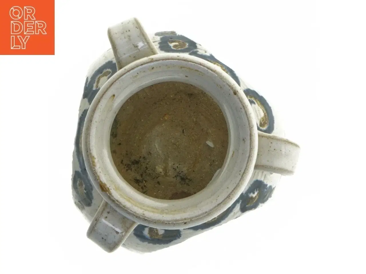 Billede 2 - Keramisk vase med håndtag (str. Ø. 10 cm, længde, 15 cm)