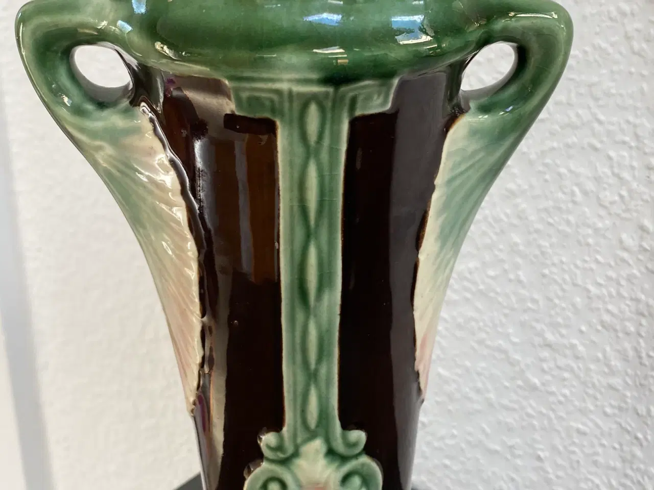 Billede 2 - Majolika vase 