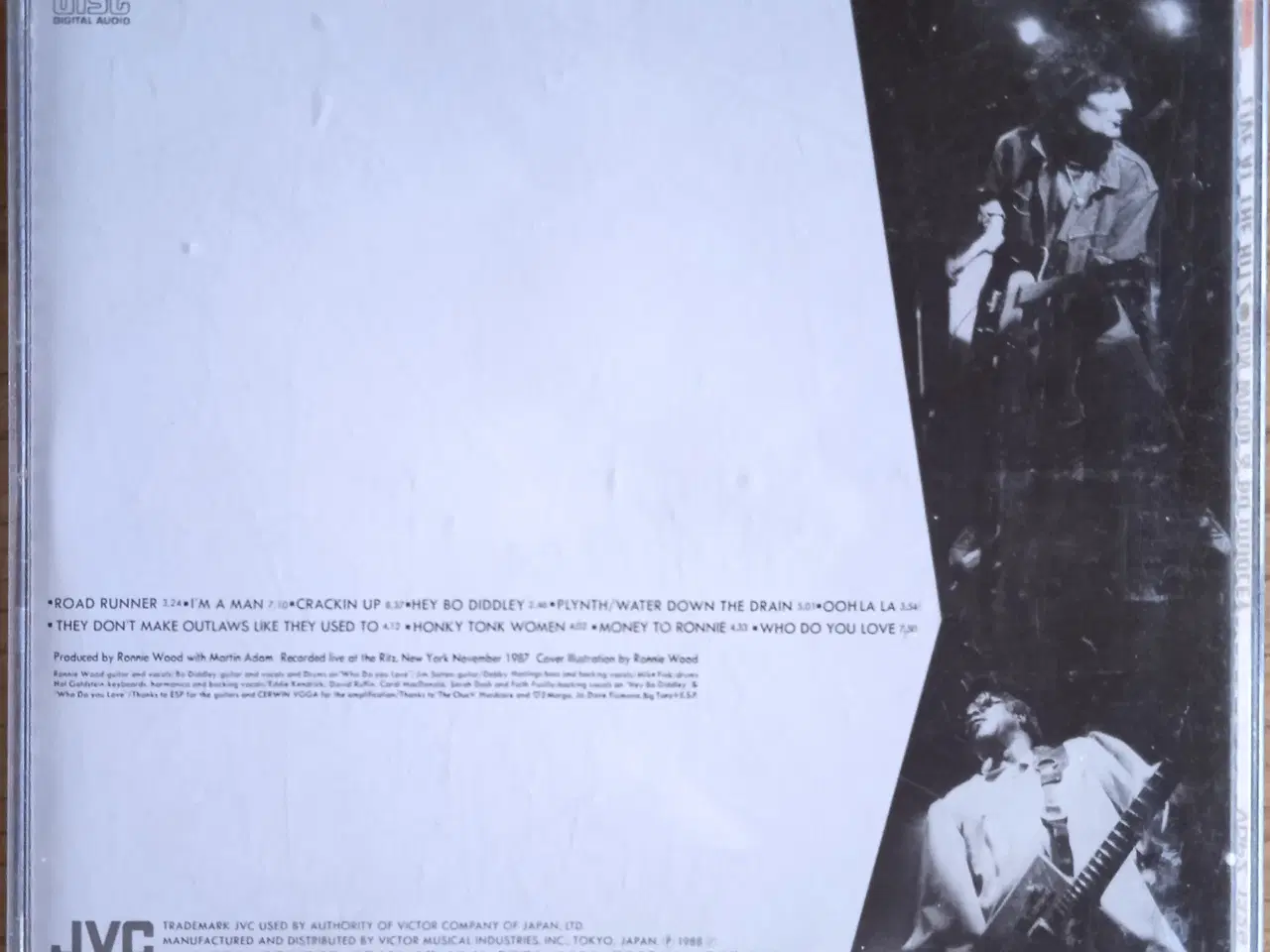 Billede 2 - Ronnie Wood & Bo Diddley: Live At The Ritz
