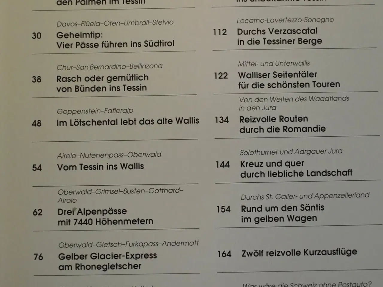 Billede 2 - im postauto durch die schweiz, von jost camenzind 