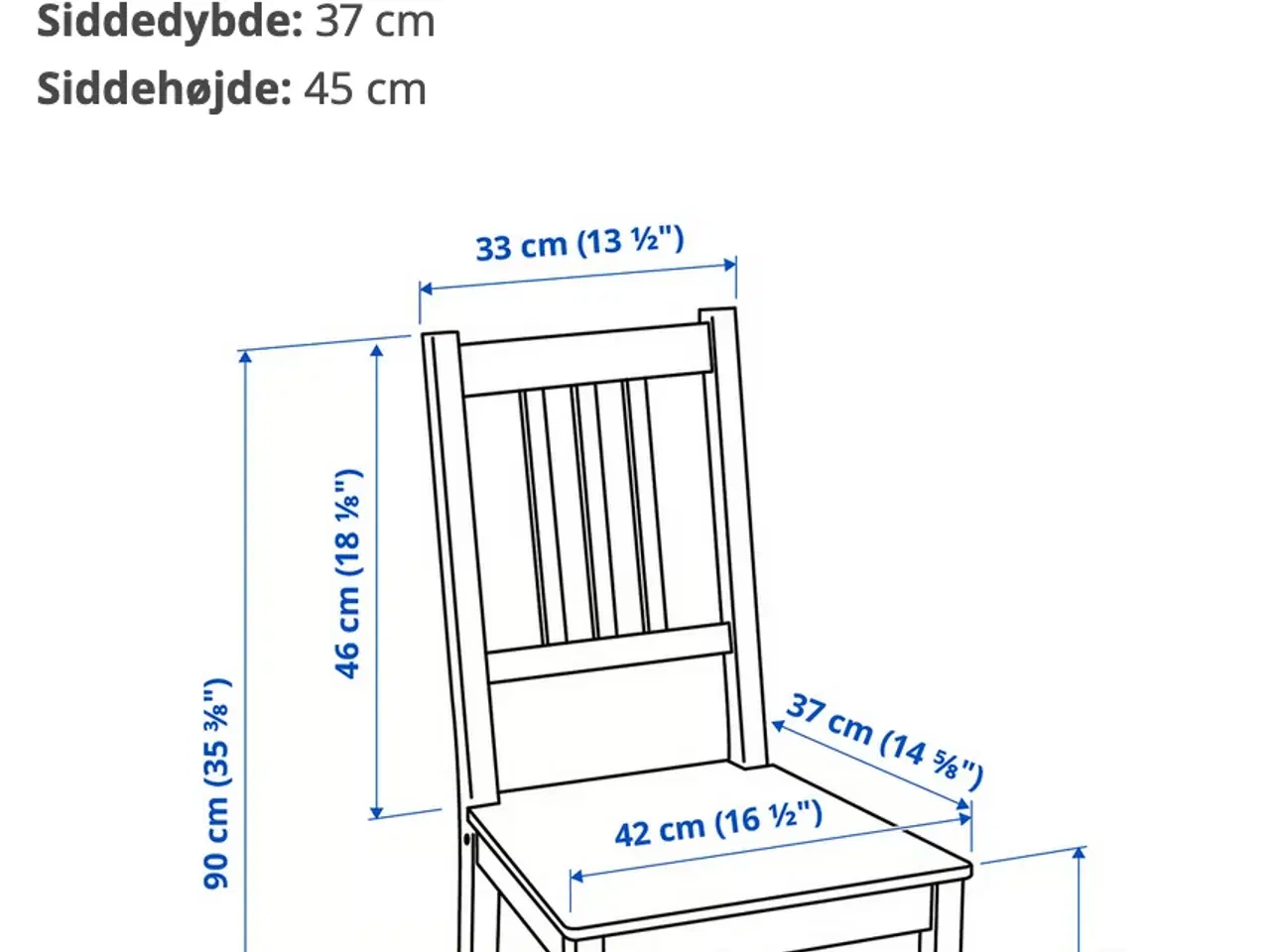 Billede 4 - 4x IKEA STEFAN spisebordsstole sælges!