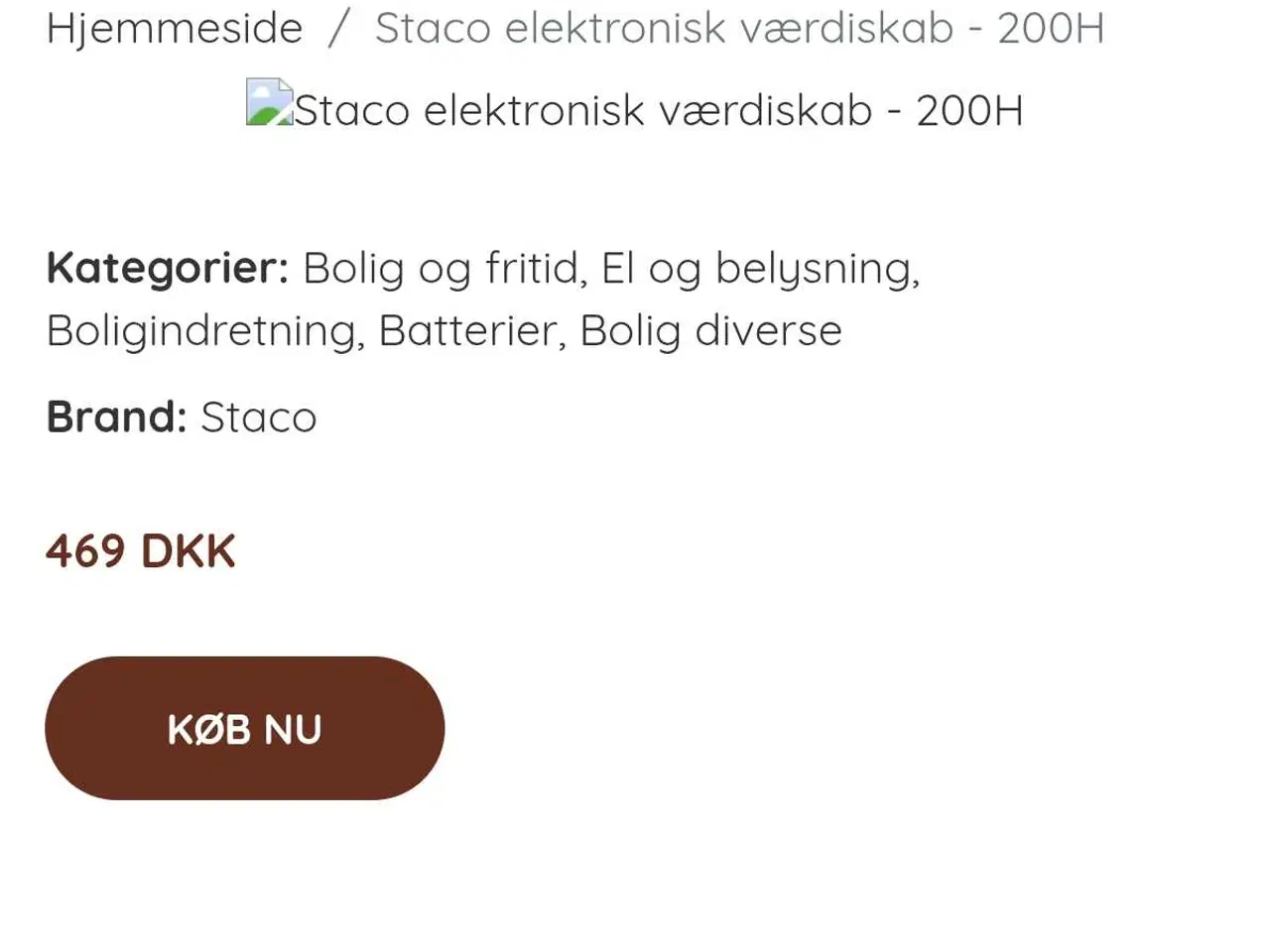 Billede 5 - Staco værdiskab XS
