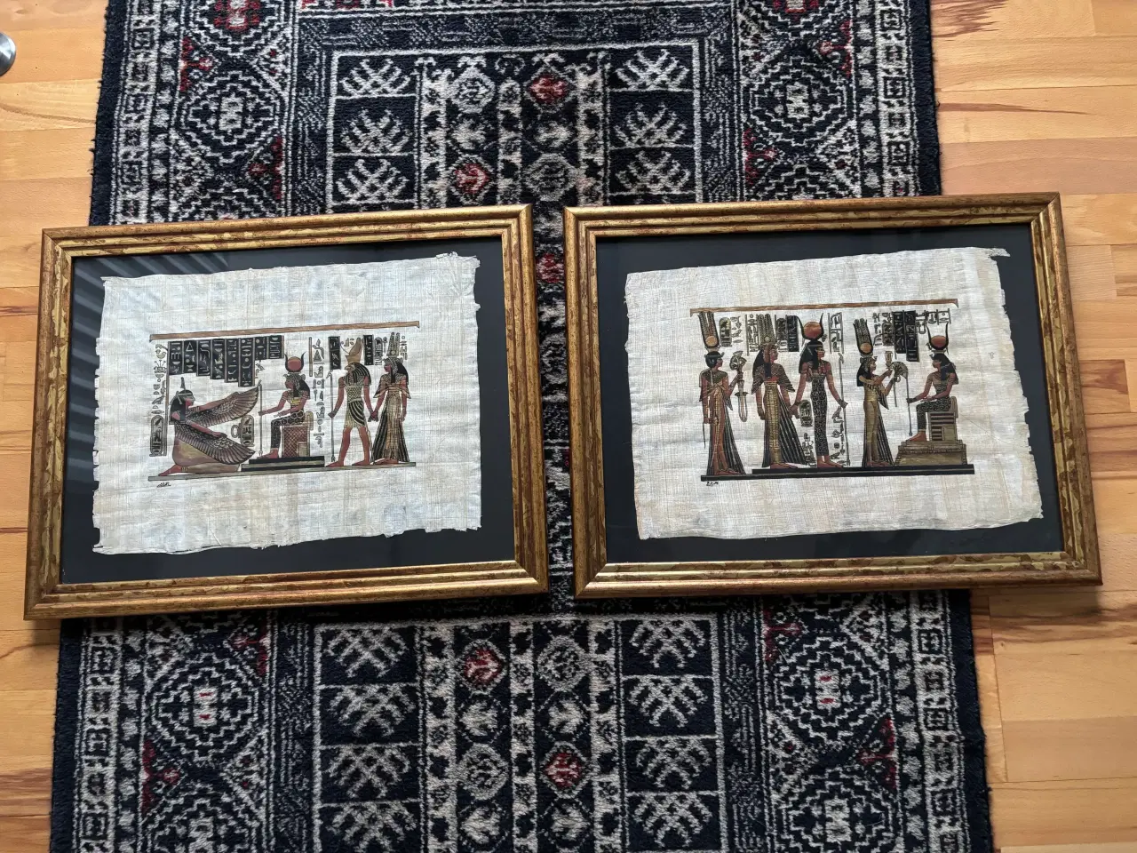 Billede 7 - 3 st. Papyrus billeder