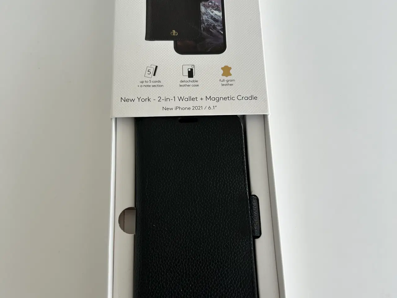 Billede 1 - dbramante1928 full-grain leather cover, IPhone 13