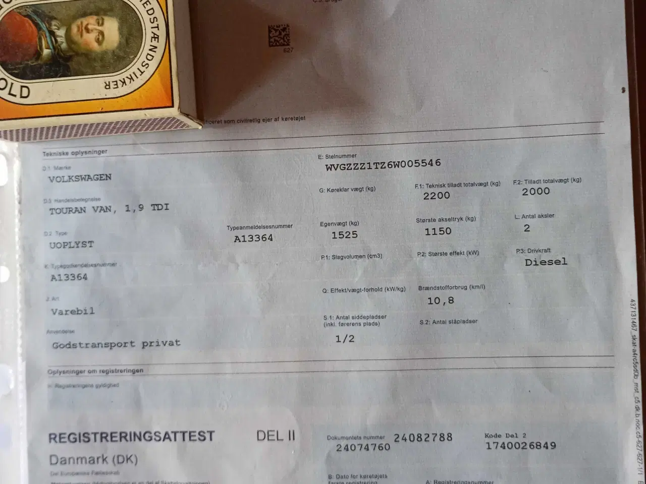 Billede 3 - VW Touran.