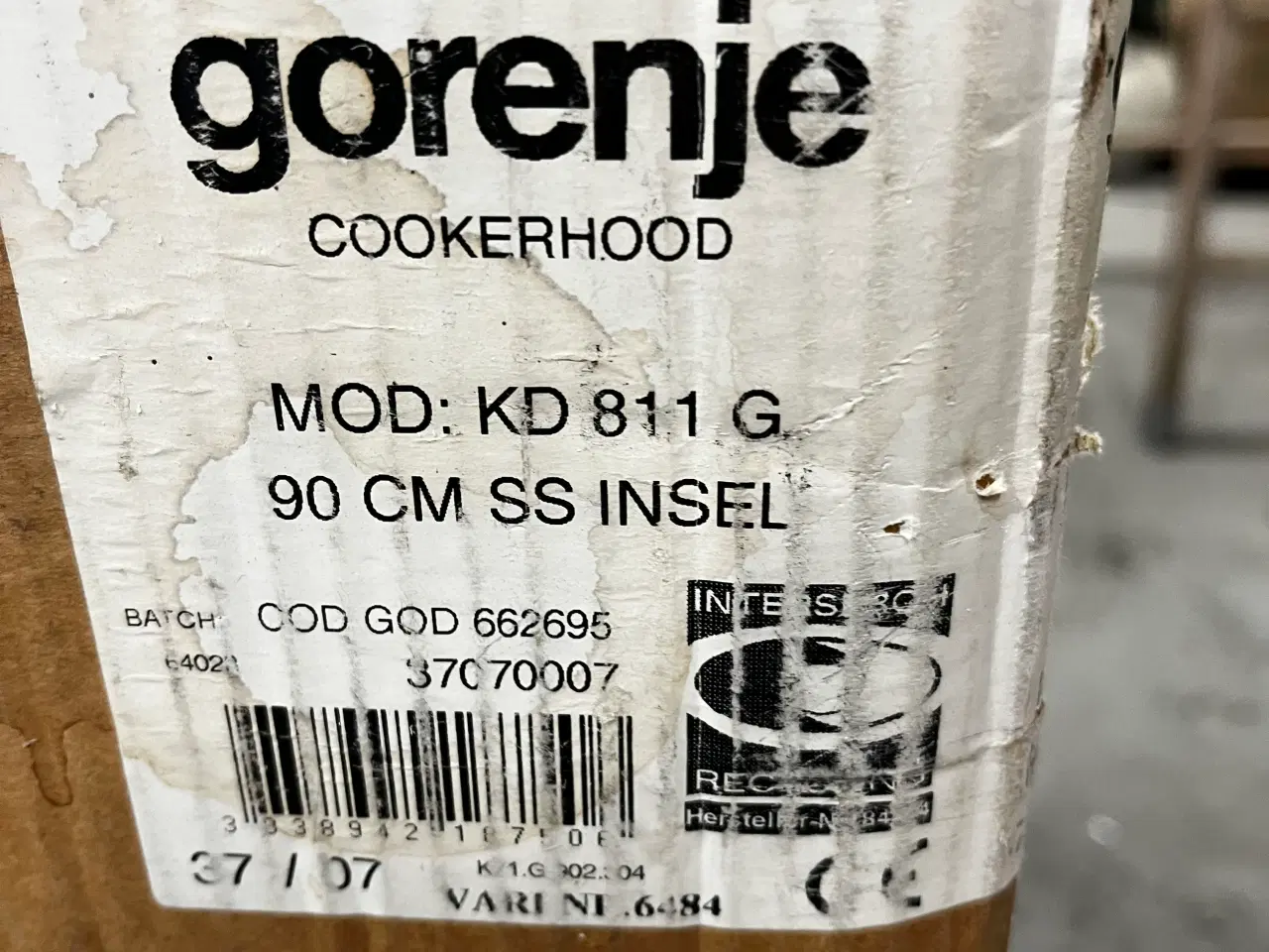 Billede 2 - Emhætte 