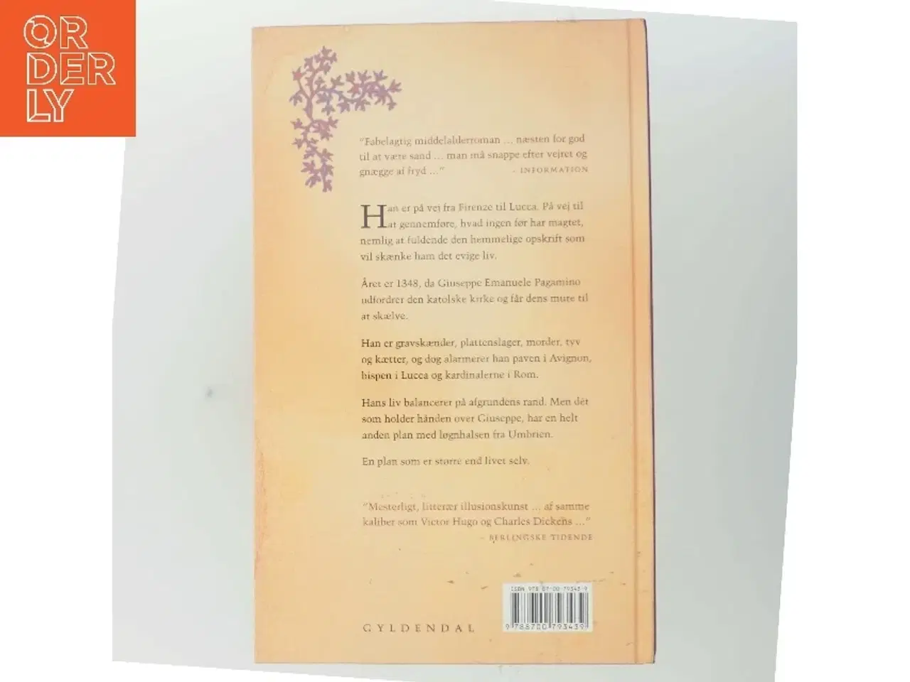 Billede 3 - Løgnhalsen fra Umbrien : roman af Bjarne Reuter (Bog)