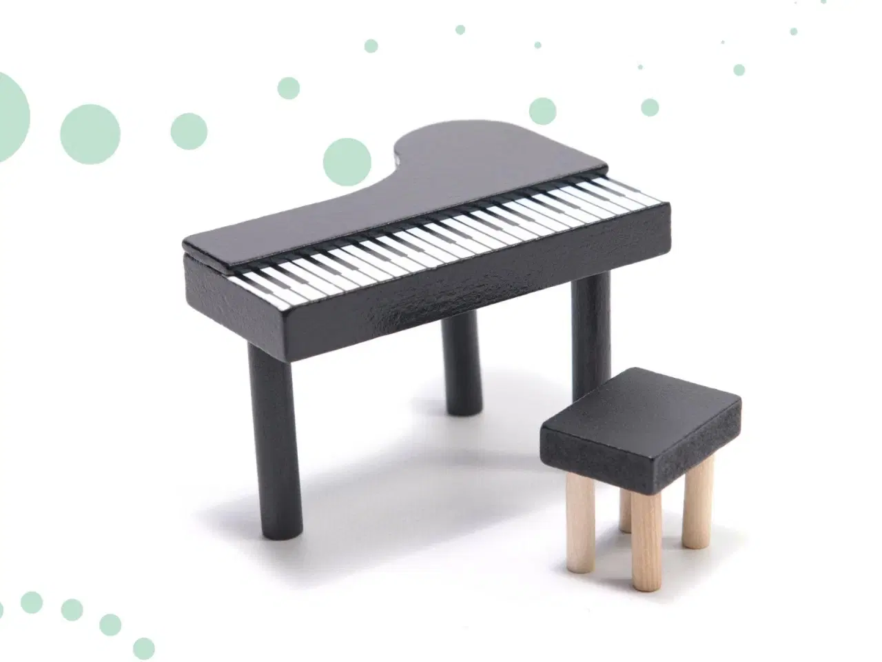 Billede 8 - Dukkehus i træ med LED – Lulilo Floro Boho