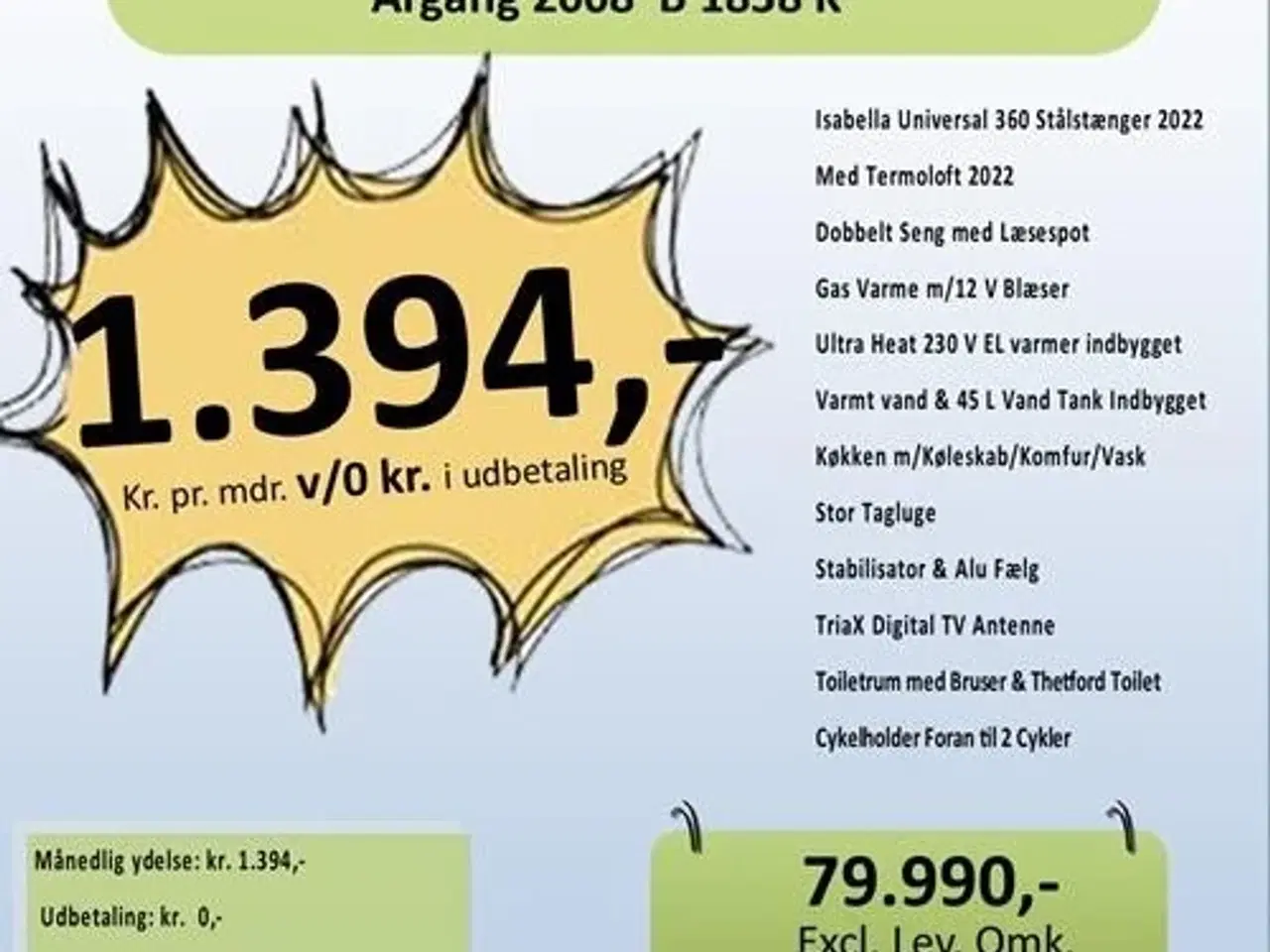 Billede 9 - Tabbert PUCCINI 560 TD 230