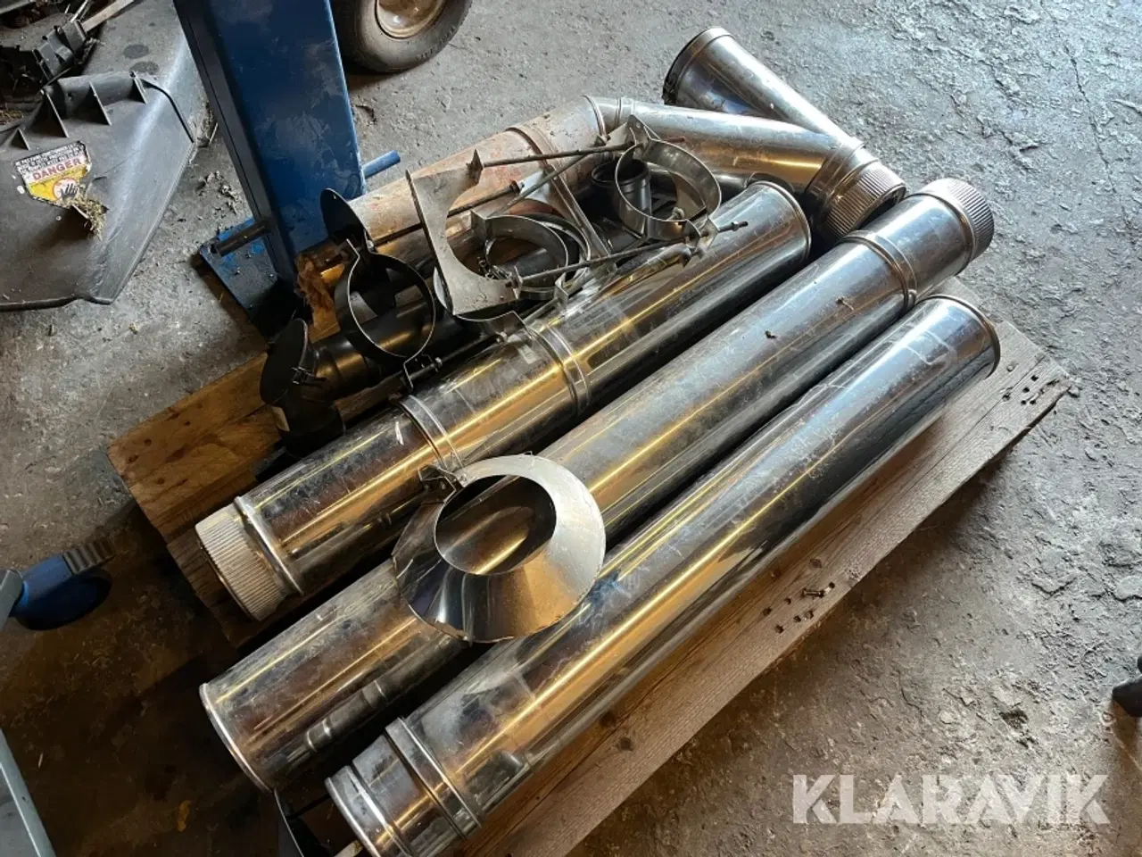 Billede 3 - Pillefyr med skorsten Ravelli R70