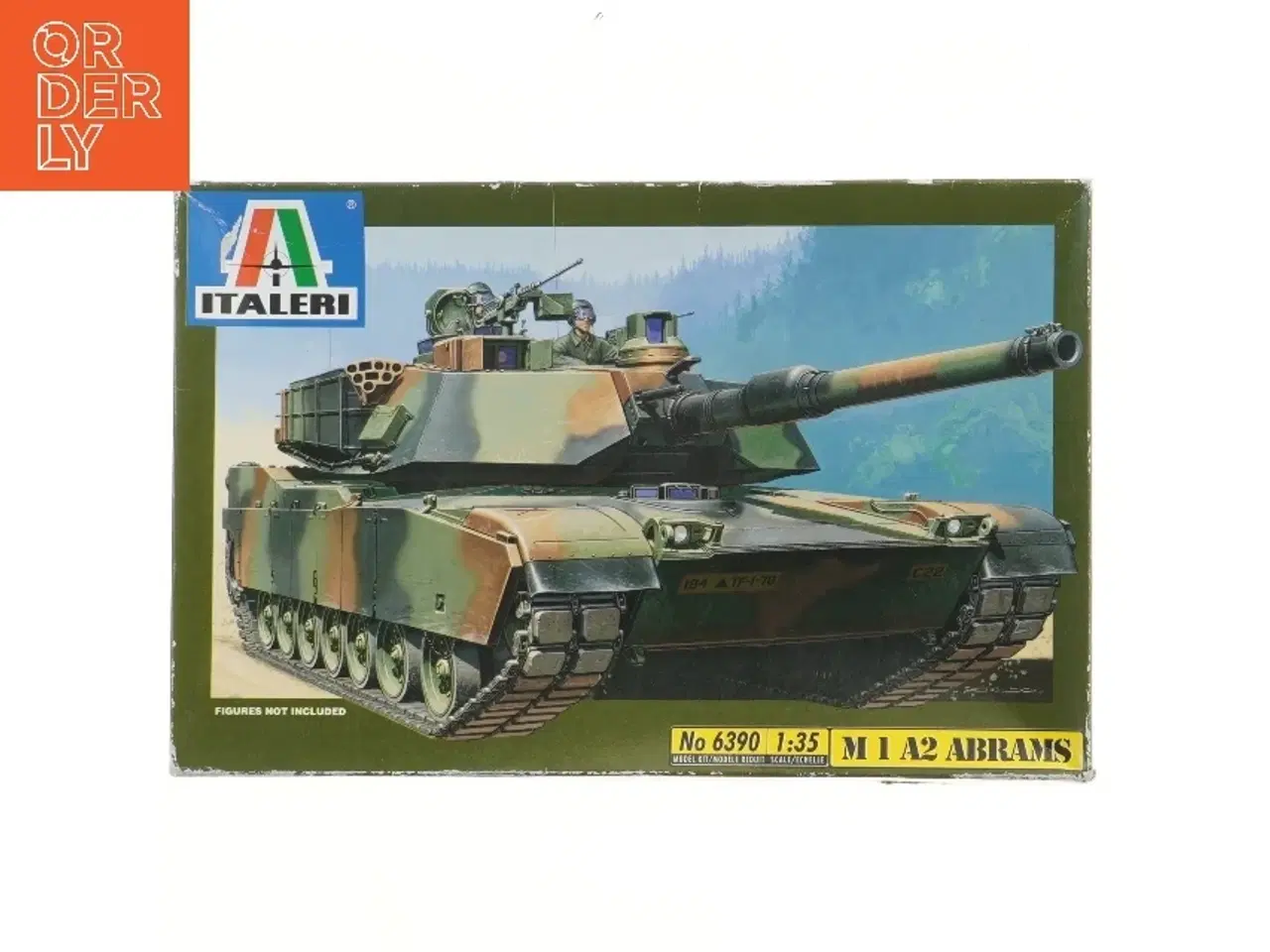 Billede 1 - Italeri M1 A2 Abrams model kit fra Italeri (str. 37x24 cm)