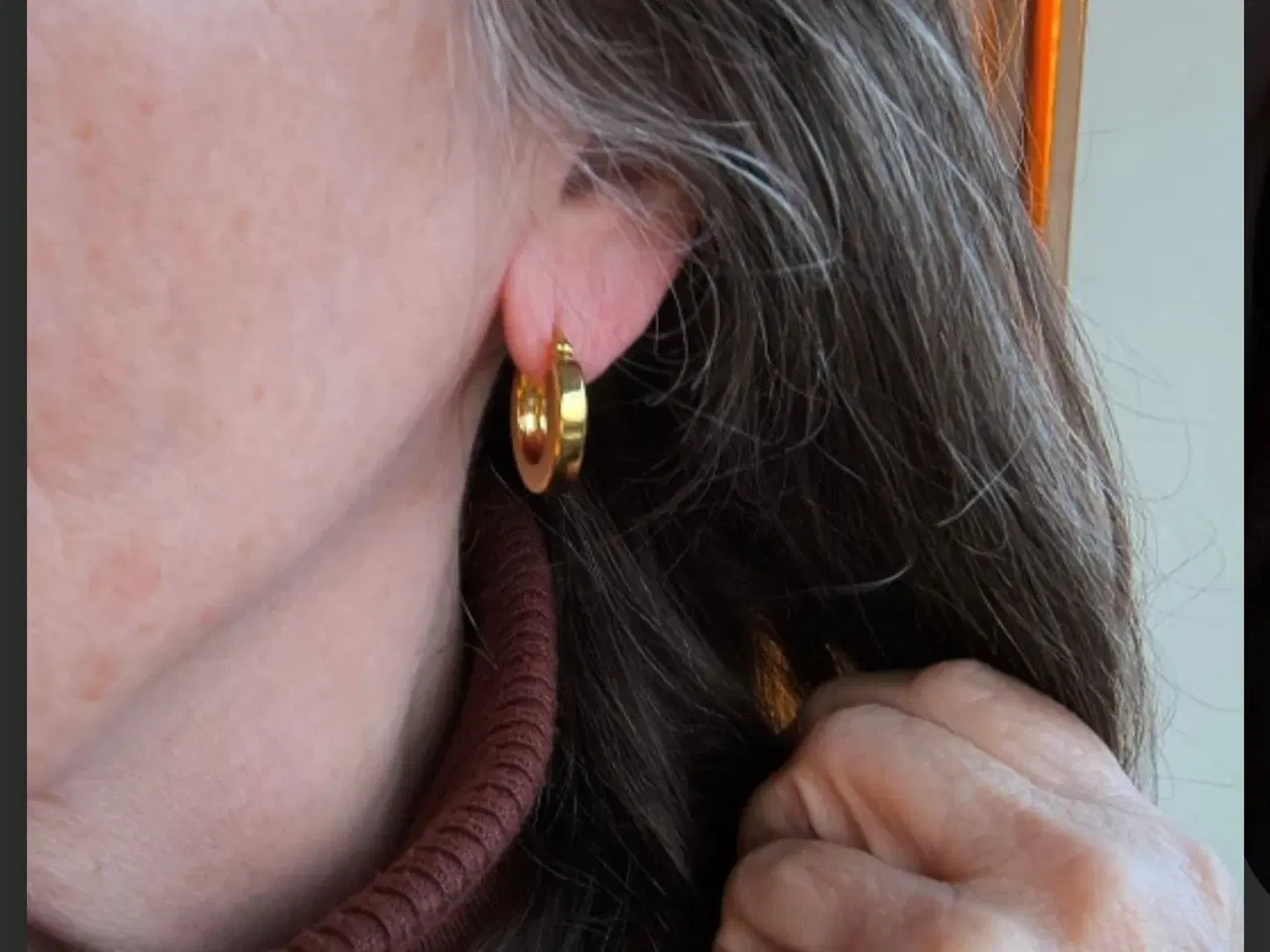 Billede 2 - Super flotte hoops øreringe ❤️