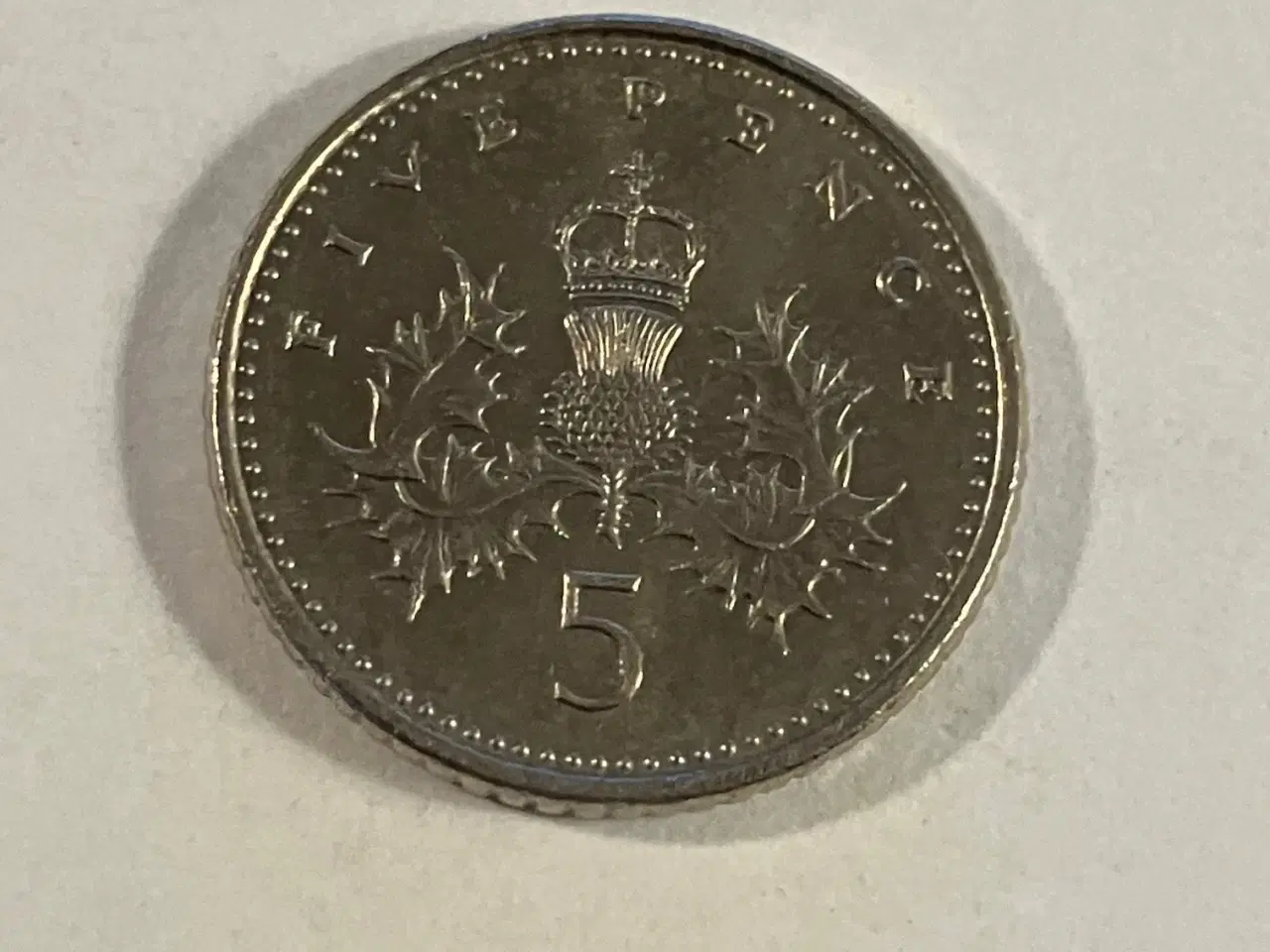 Billede 2 - 5 Pence England 1990