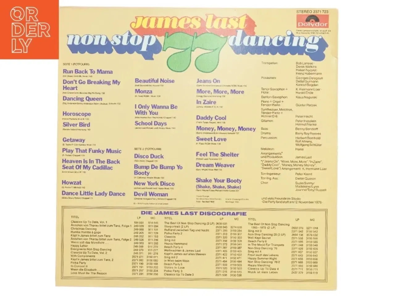Billede 4 - James Last - Non Stop Dancing LP