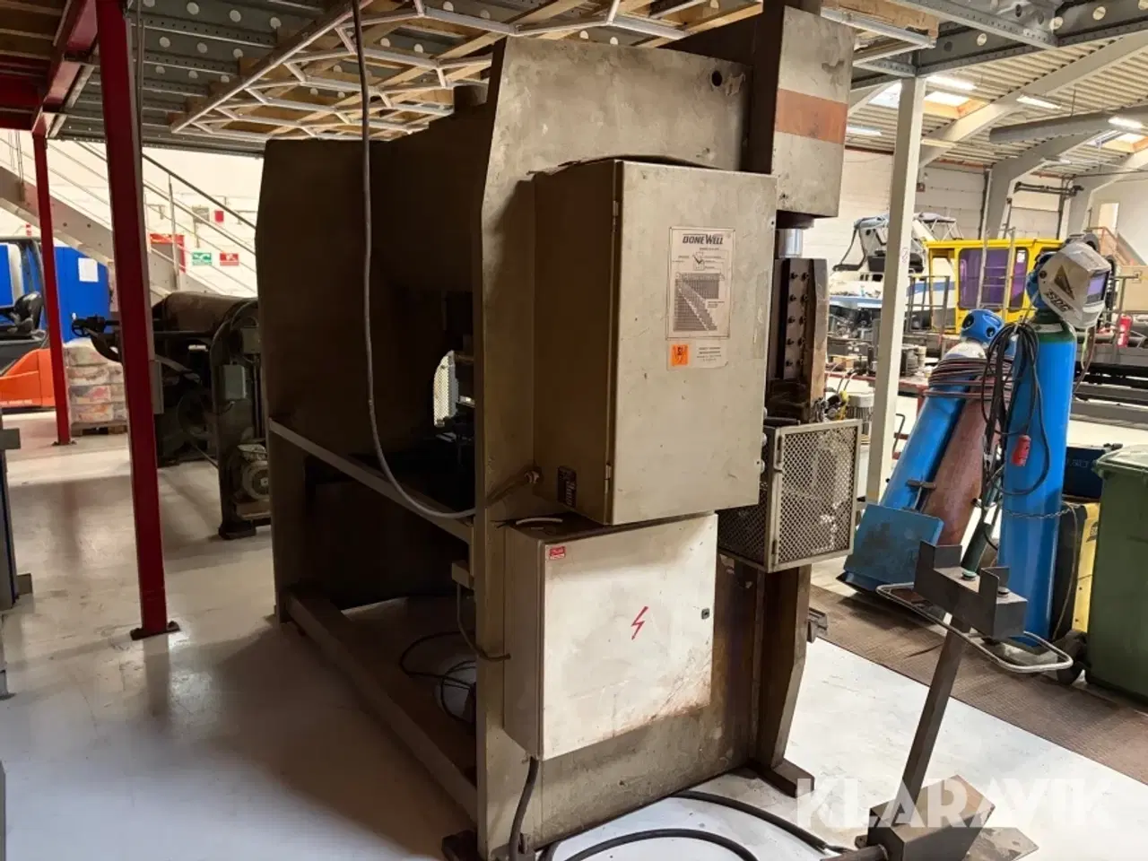 Billede 2 - Hydraulisk presser Donewell 80-2500