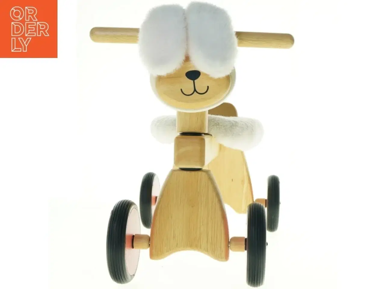 Billede 4 - Trægyngehest på hjul (str. 45 cm)