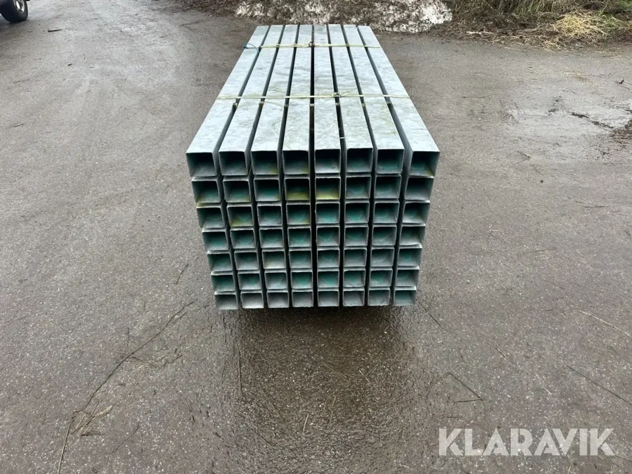 Billede 5 - Galvaniserede stolper 56 styk. 2,0m. lange