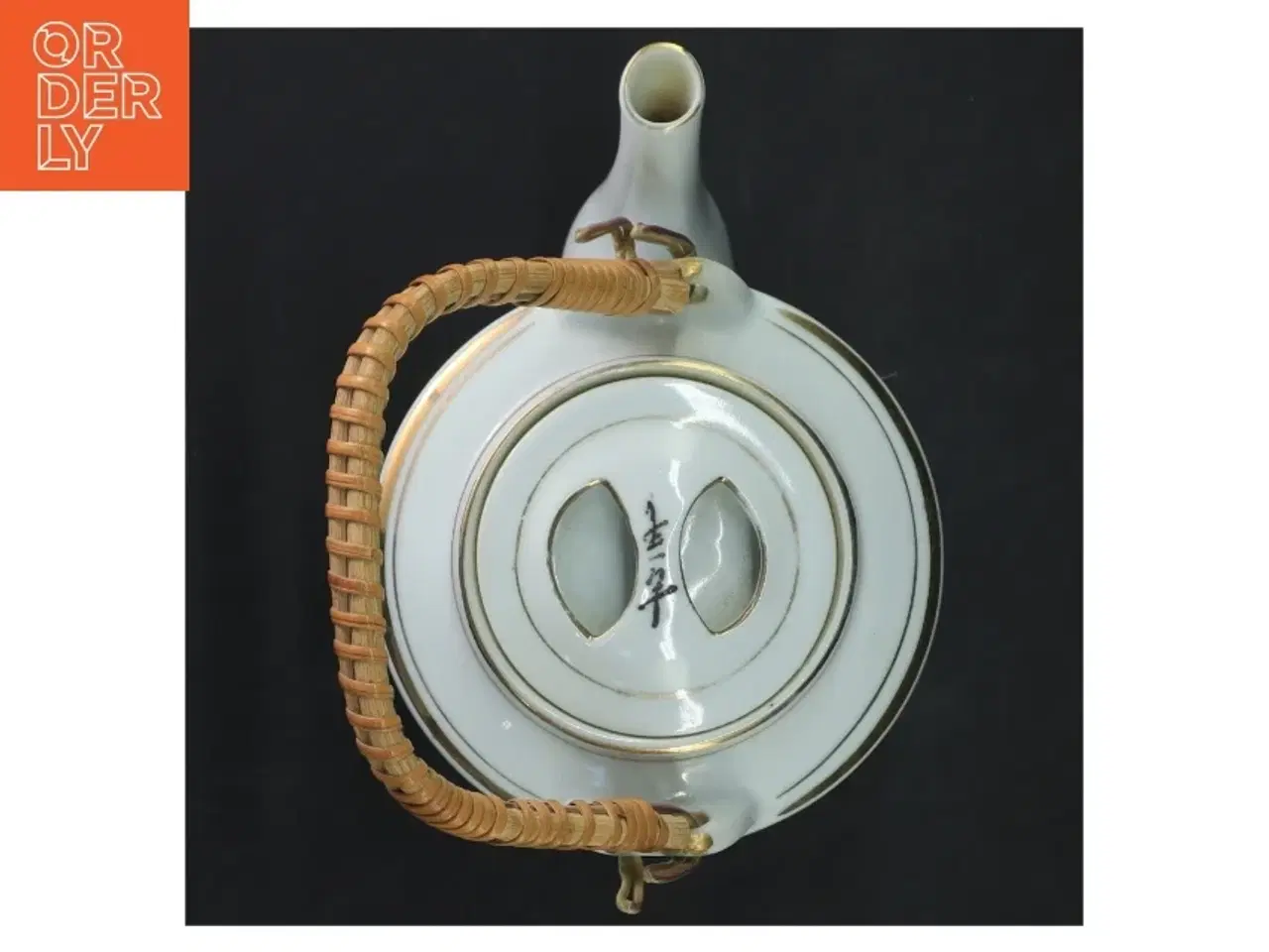 Billede 4 - Kinesisk tepotte med bambushåndtag (str. 22x11 cm)