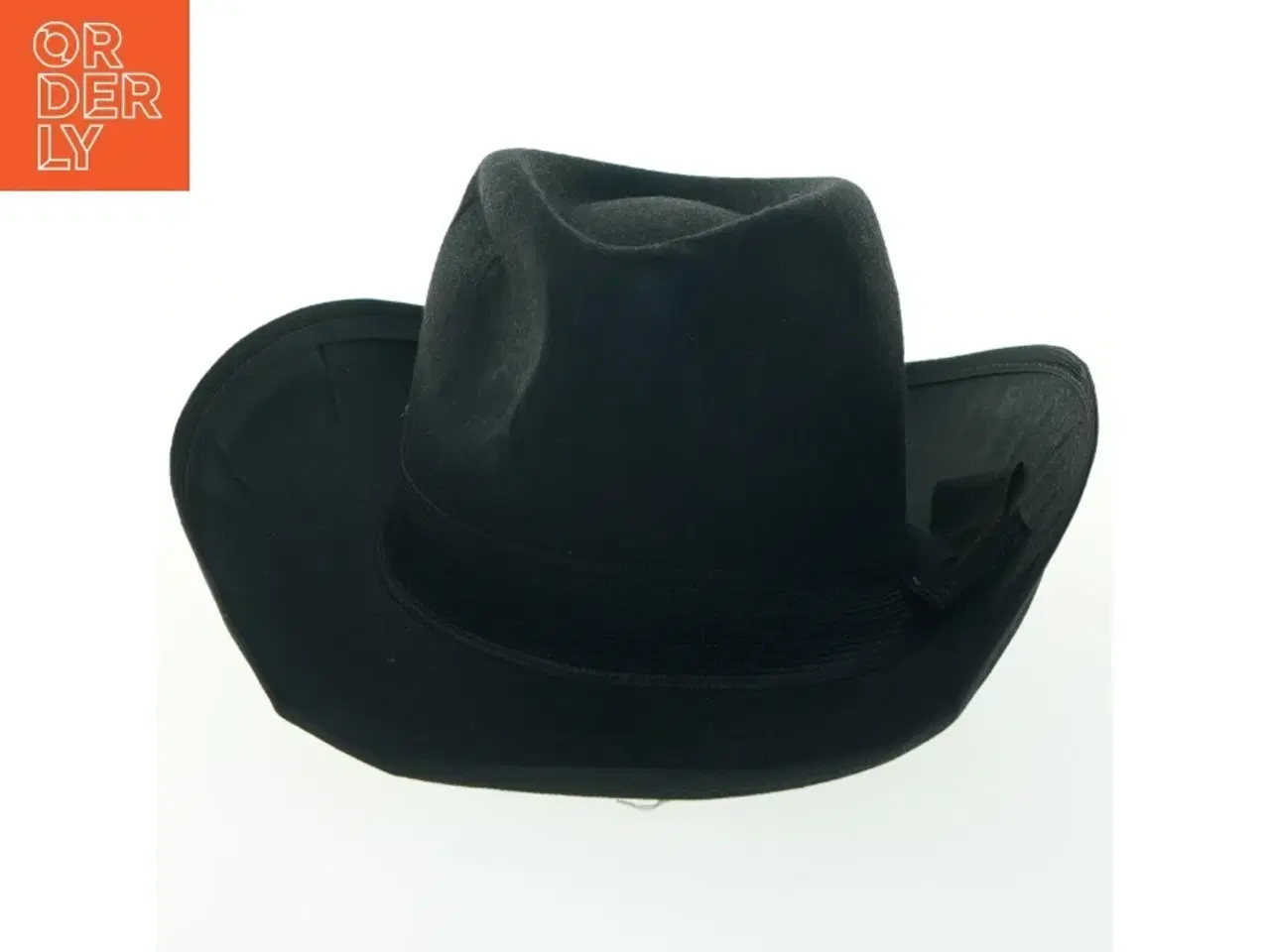 Billede 3 - Sort cowboyhat (str. Ø 35. cm)