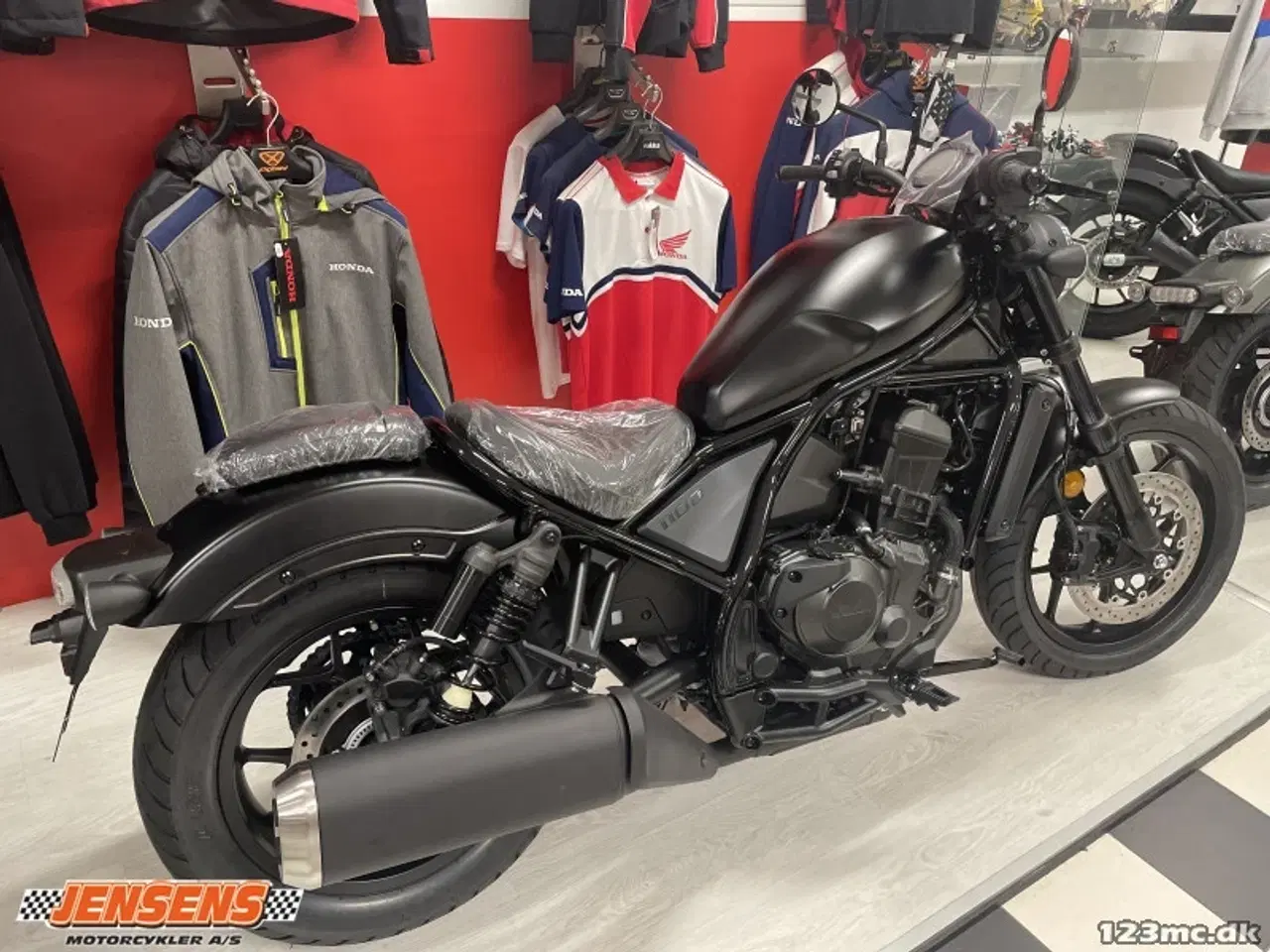 Billede 4 - Honda CMX 1100 Rebel Special eddition matsort eneste i dk