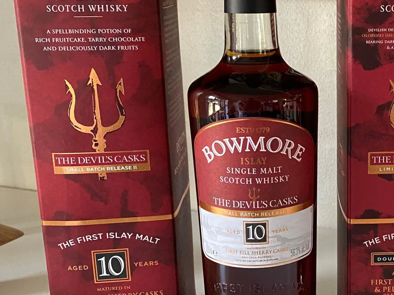 Billede 4 - Whisky Bowmore Devil?s cask l og ll