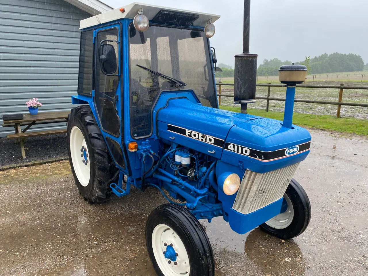 Billede 2 - Ford 4110 smalsporstraktor