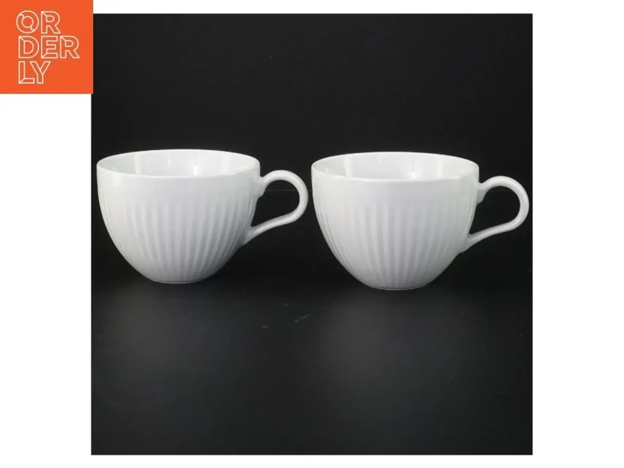 Billede 1 - Hvide kaffekopper 35 cl sæt af 2 fra Evatrio (str. 35 cl. 2 styk)