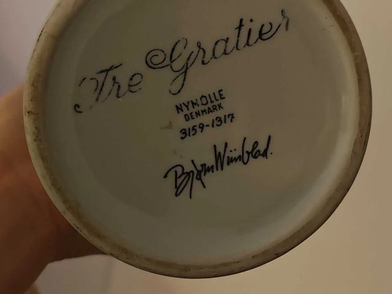 Billede 2 - Bjørn Winblad vase, Tre Gratier