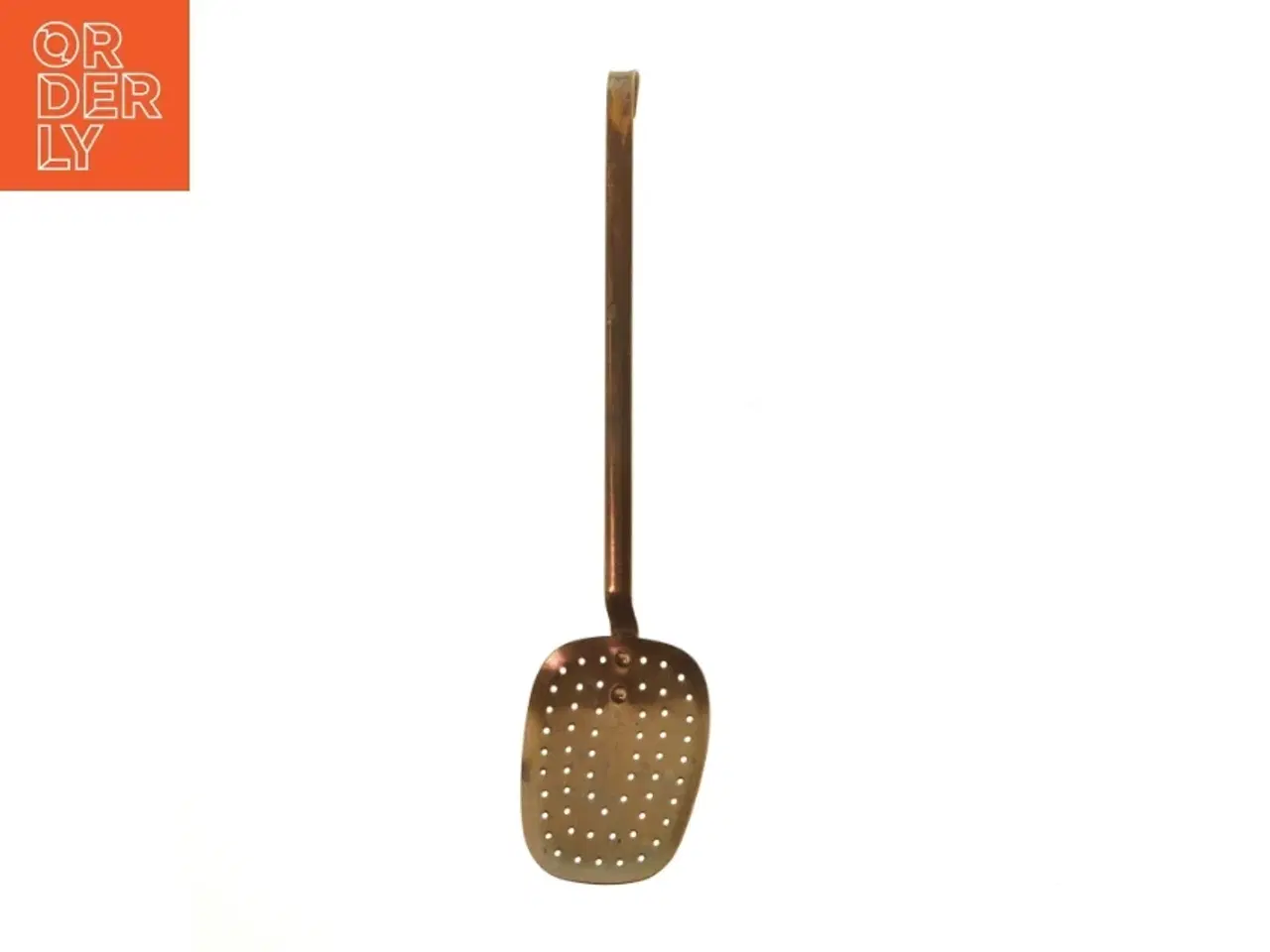 Billede 1 - Kobber hulske (str. 46 cm)