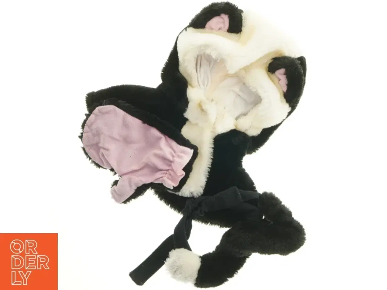 Billede 1 - Sort bamsehue (str. 40 x 22 cm)
