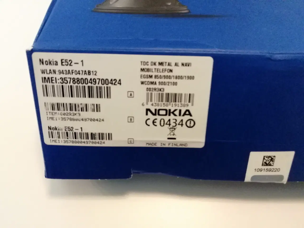 Billede 3 - NOKIA E52 - Bluetooth (3G)