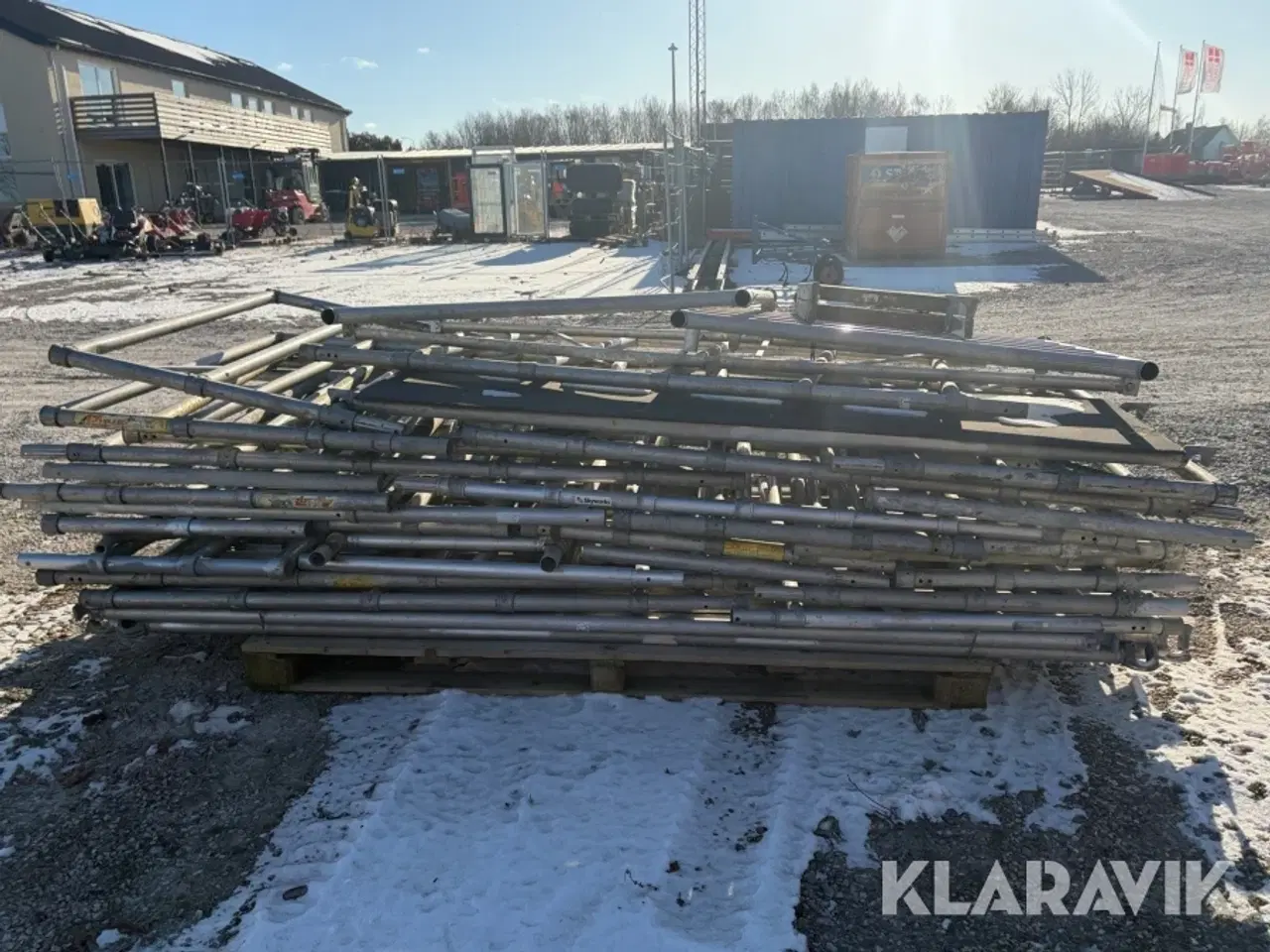 Billede 6 - Stillads stort lot af blandet stillads