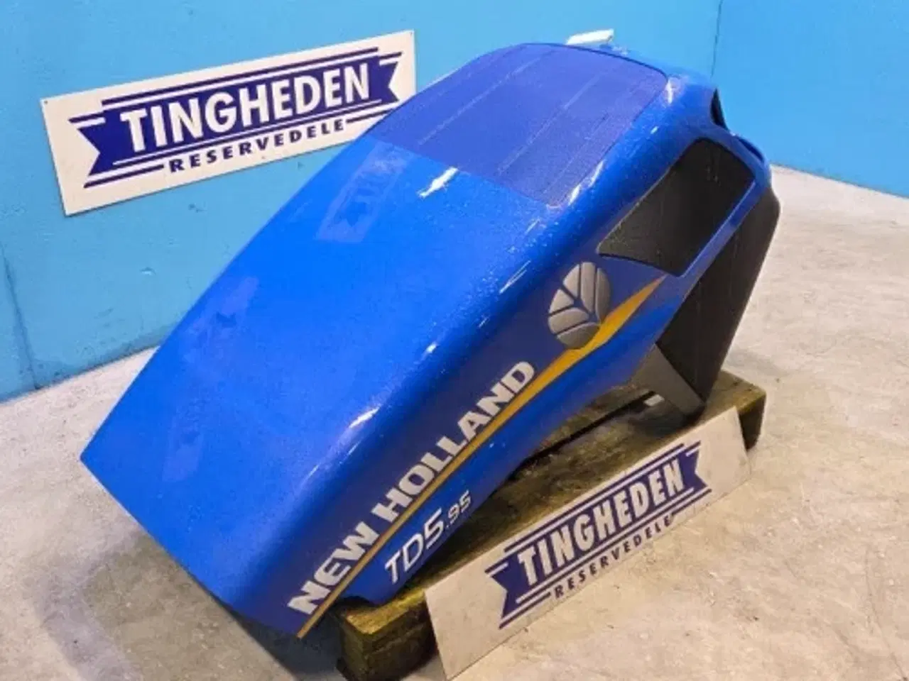 Billede 13 - New Holland TD5.95 Motorhjelm 84472053