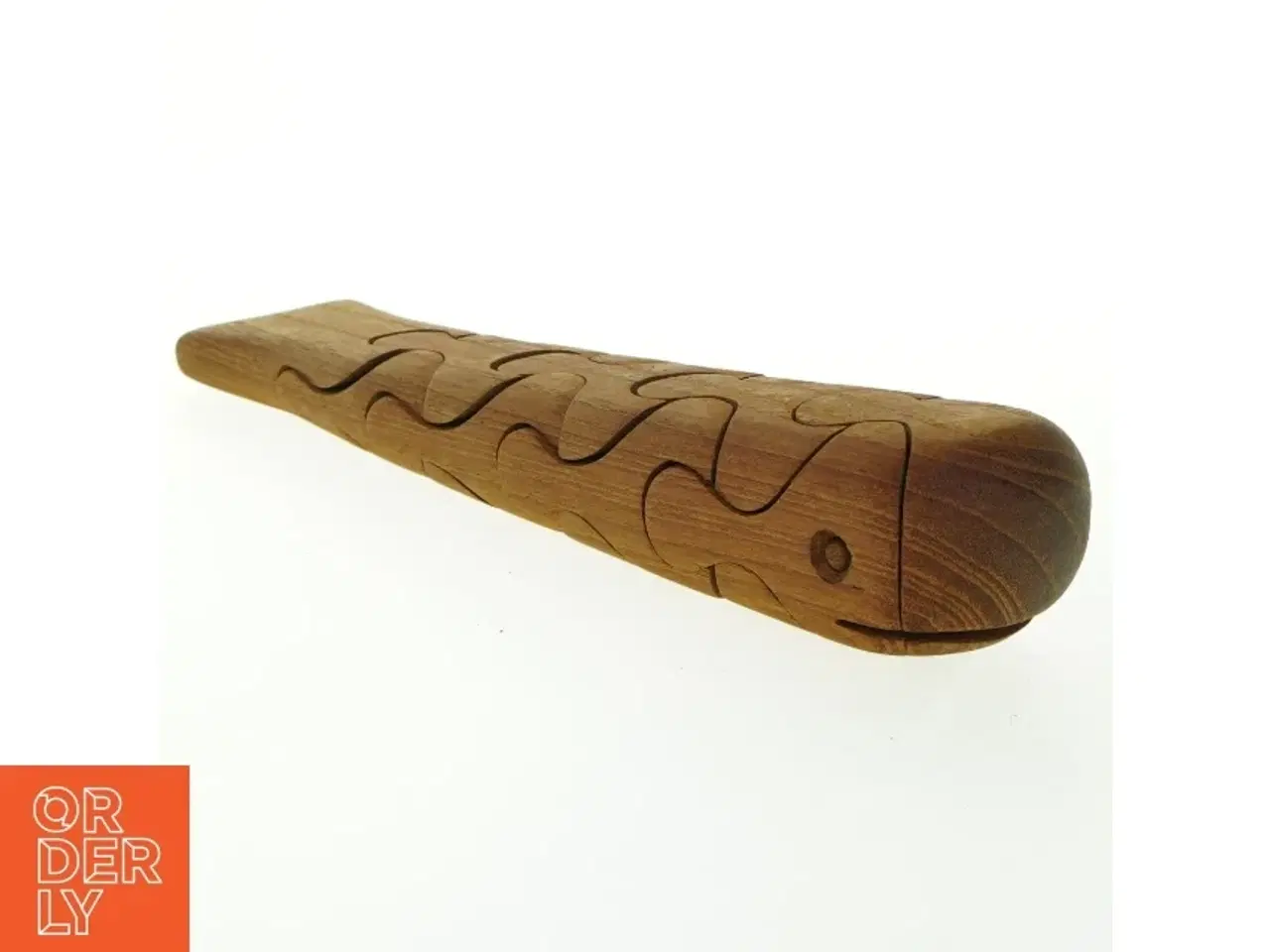 Billede 1 - Hval 3D træ puslespil fra Trip Trap (str. 24x5 cm)
