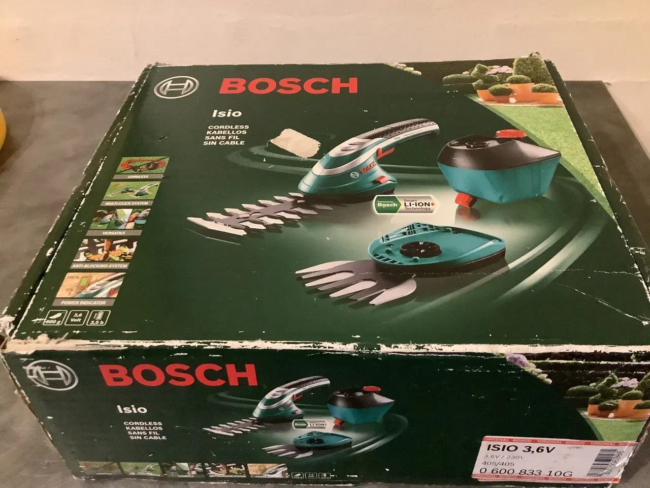 Billede 4 - Bosch isio 3,6 V Hækkeklipper