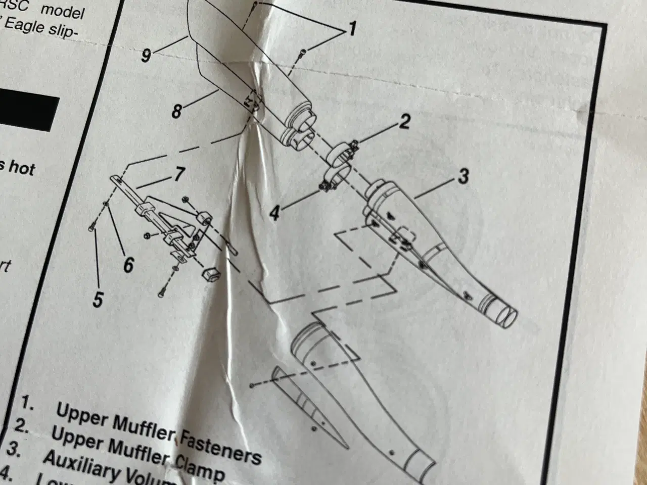 Billede 7 - Udstødnings clamps V-Rod