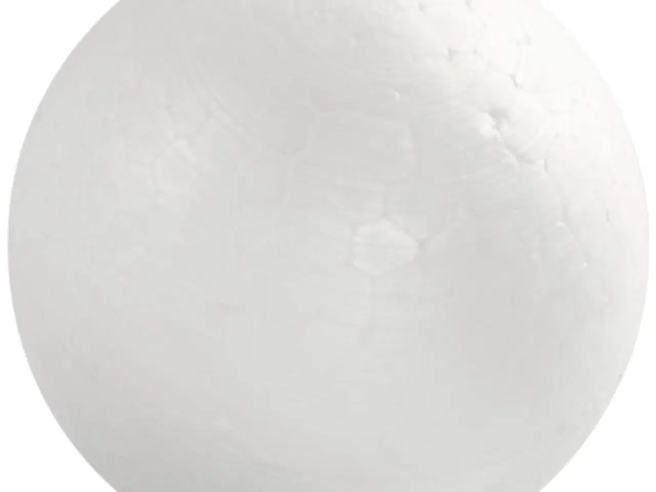 Billede 1 - Kugle, diam. 6 cm, hvid, 50stk./ 1 pk.