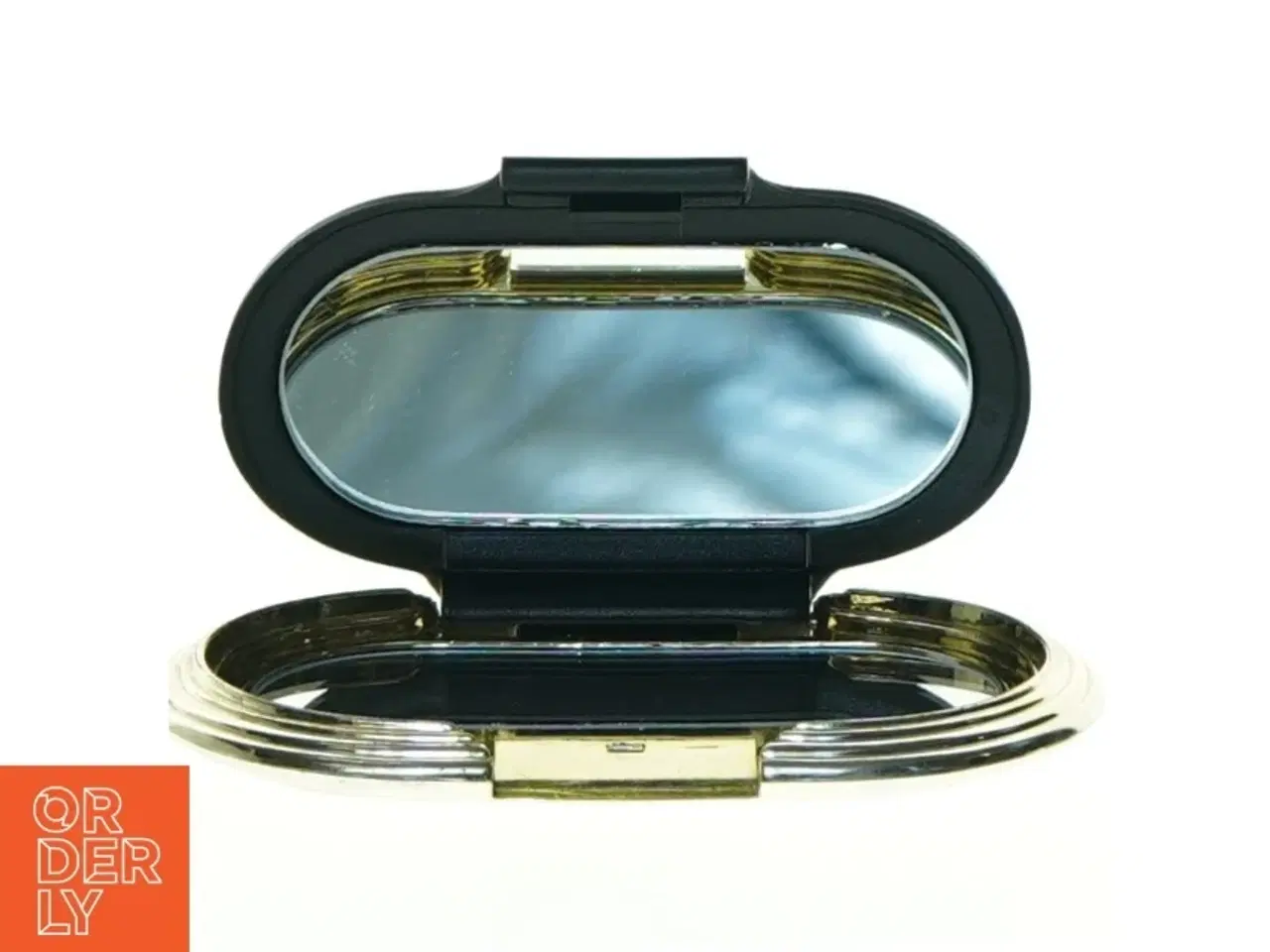 Billede 1 - Praktisk vintage makeup-spejl med to spejle (str. 10 x 6 cm)