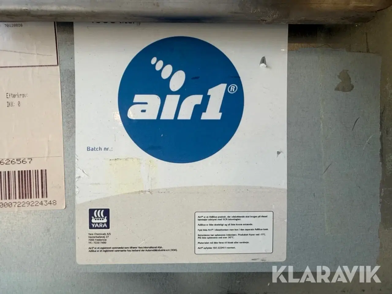 Billede 12 - AdBlue-tank IBC - 1000 L med elektrisk pumpe