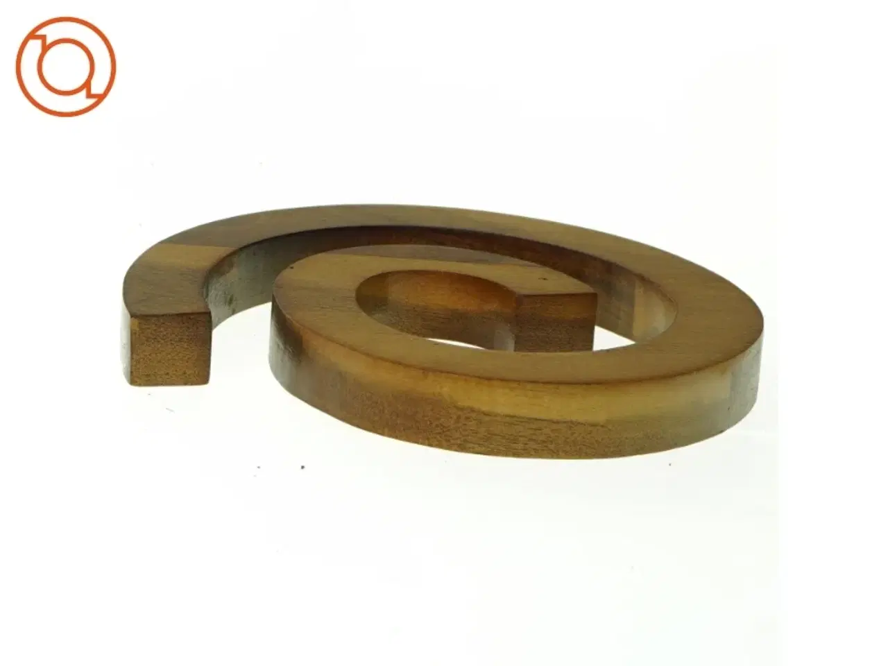Billede 3 - Træ Spiral Bordskåner (str. 15 x 2 cm)