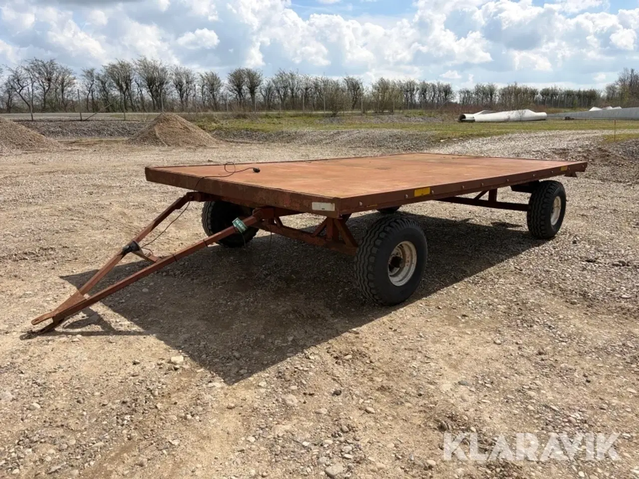 Billede 1 - Halmvogn med bremser