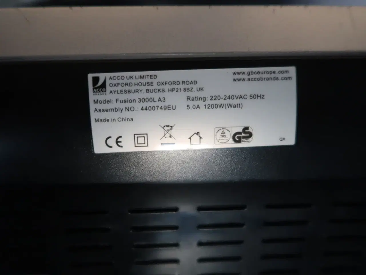 Billede 4 - Lamineringsmaskine GBC Fusion 3000L