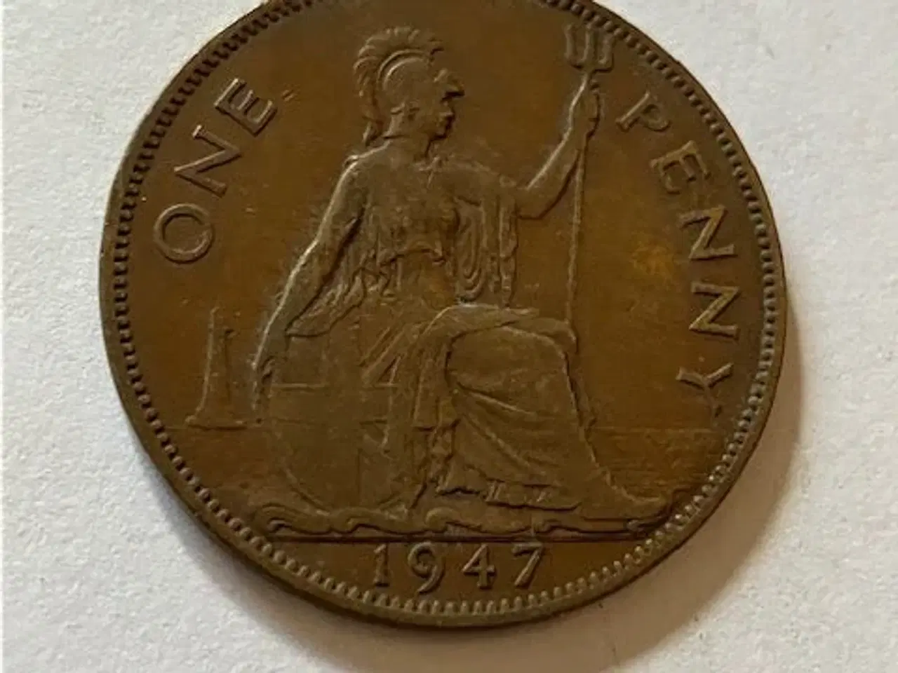 Billede 1 - One Penny 1947 England