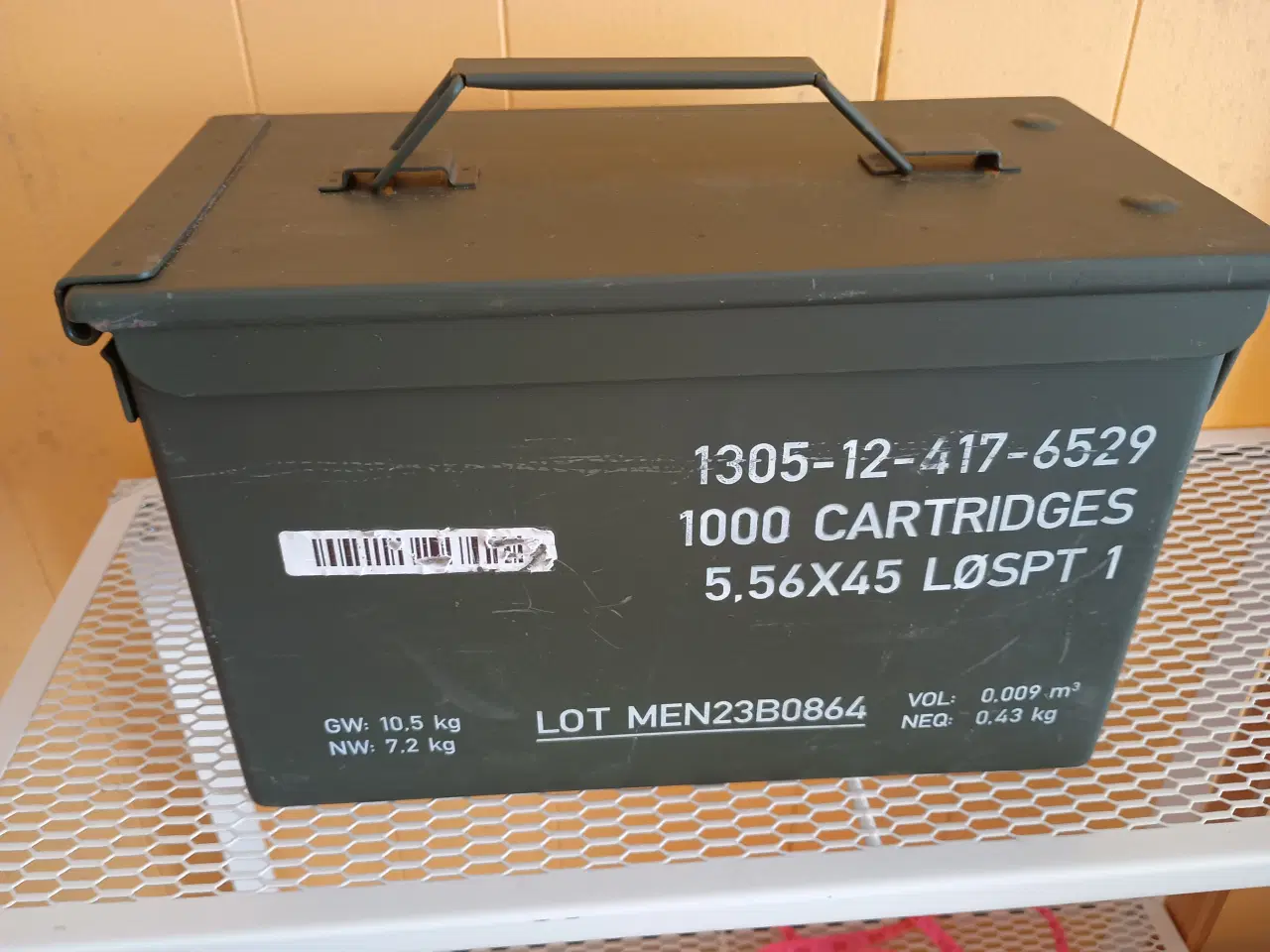 Billede 2 - Ammunitions kasse 