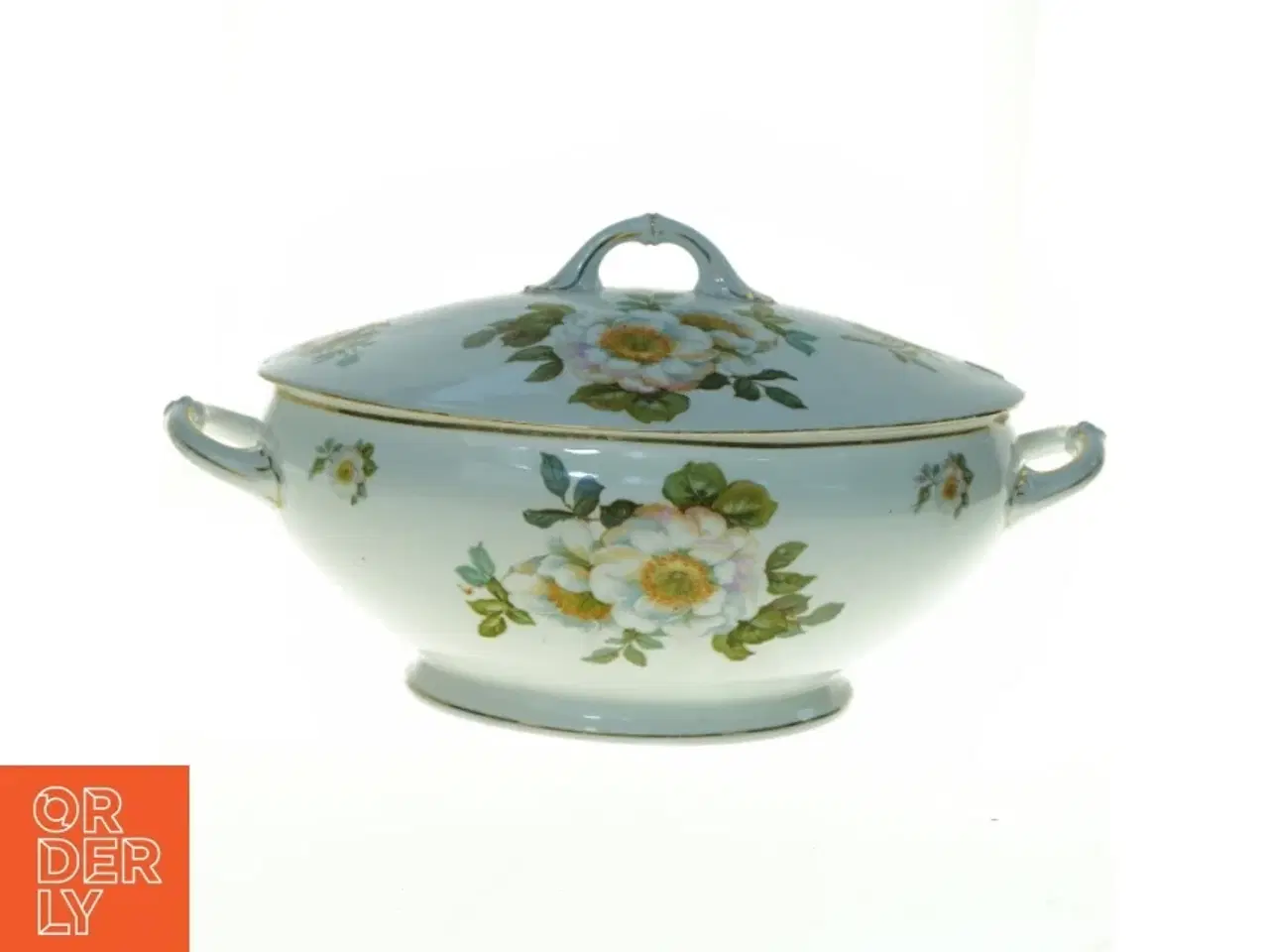 Billede 1 - Porcelænsterrine fra Mz Altrehlau (str. 38 x 22 cm)