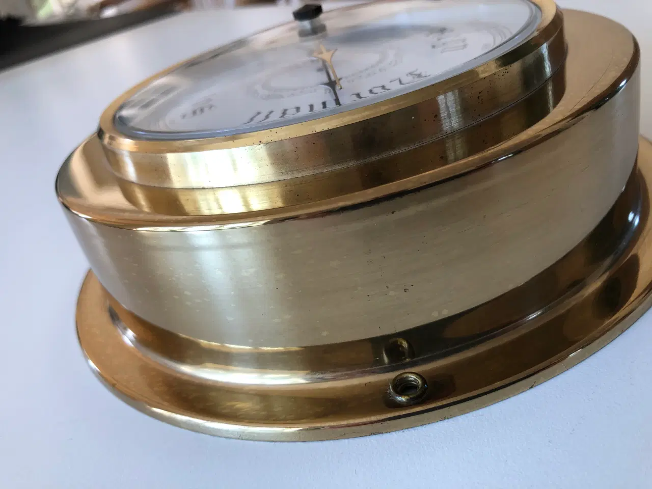 Billede 4 - Genia skibsbarometer i messing