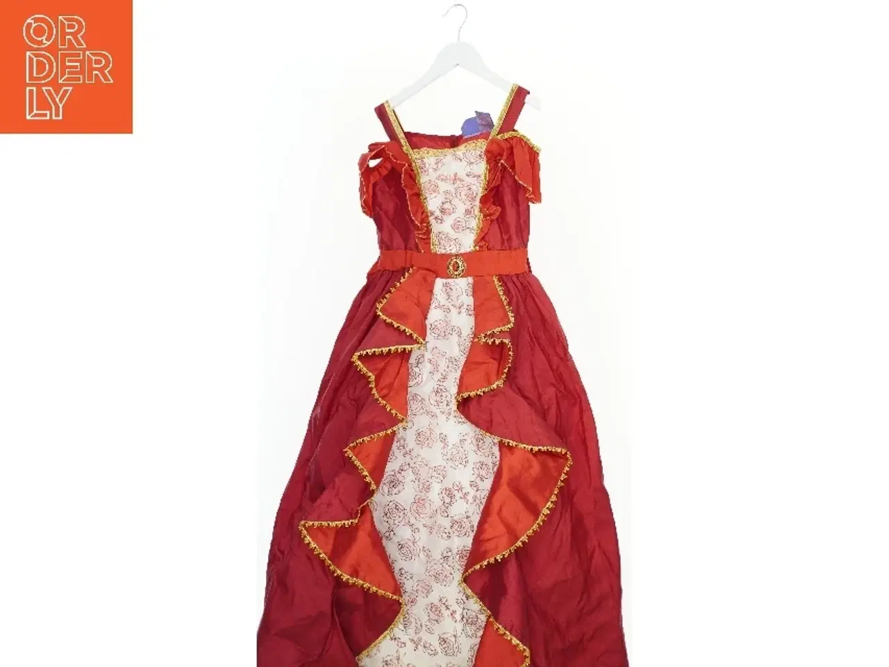 Billede 1 - Disney Udklædning kjole med blomstermønster Disney (str. 128)