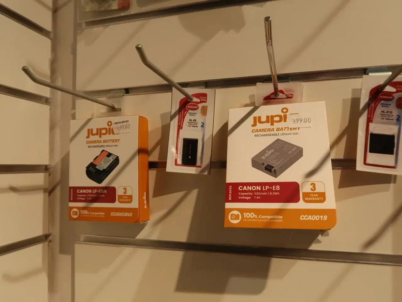 Billede 6 - Div. Batterier til kameraer JUPIO m.fl.