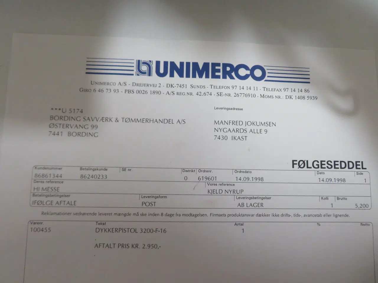 Billede 7 - Dykkerpistol Paslode 3200-F-16