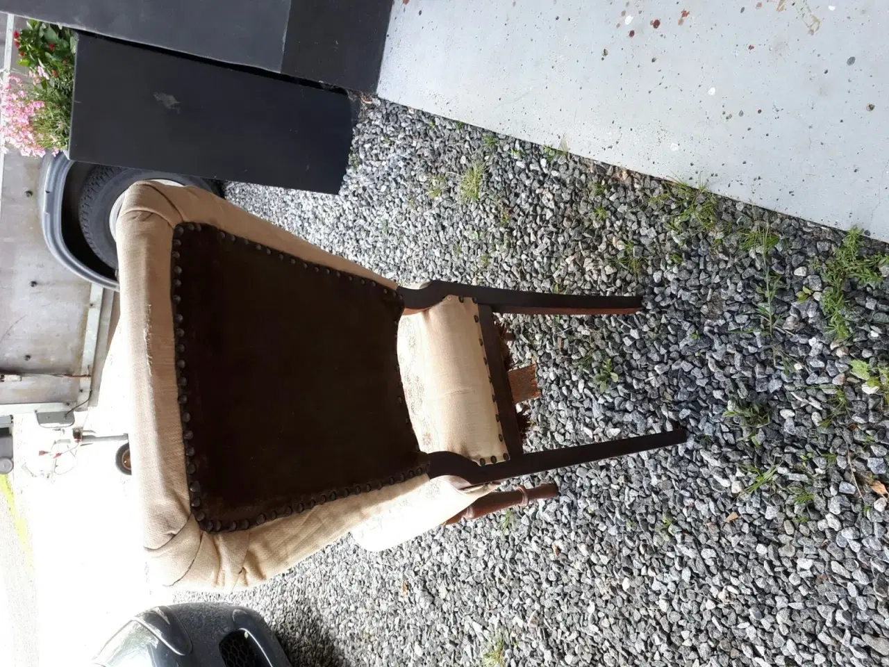 Billede 1 - Retro stol meget gammel .